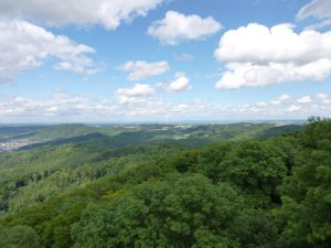 Foto: Odenwald aus der Vogelperspektive